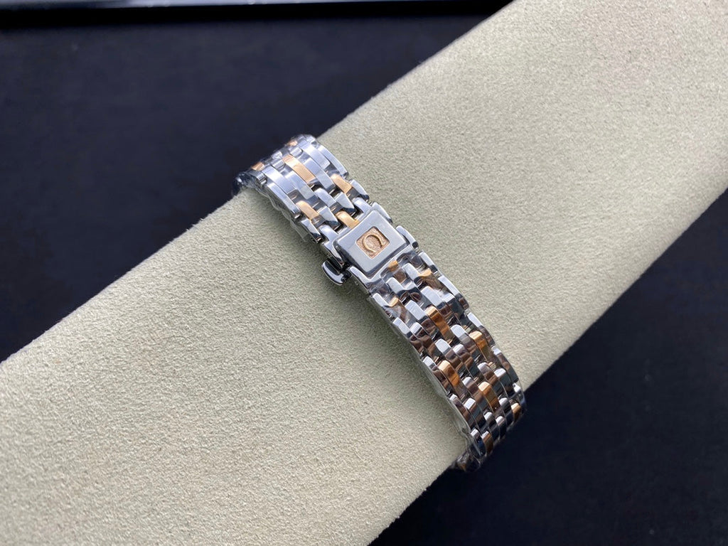 Omega  De Ville 32.7mm Silver Pink Gold