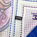 CC Square Scarf 140 CM In Colorful Silk Twill 288636