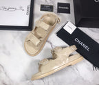 CC 25S Dad Sandal Nude Calfskin