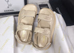 CC 25S Dad Sandal Nude Calfskin
