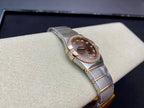 Omega  Constellation 27mm Quartz Chocolate Dial