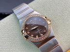 Omega  Constellation 27mm Quartz Chocolate Dial