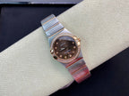 Omega  Constellation 27mm Quartz Chocolate Dial