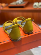 SANTORINI SANDAL AMBER CALFSKIN