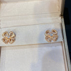 BVL FIOREVER DIAMOND STUD EARRINGS