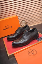 HM Men's Shoe Black Sheepskin 526084