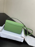 CONSTANCE TO GO 20.5 GREEN EPSOM SILVER HARDWARE