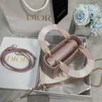 MINI LADY 17 MY ABC PINK LAMBSKIN