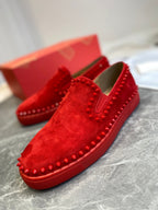 CL Loafers Suede and Spikes 242390