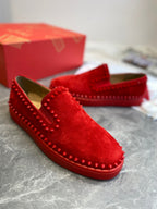 CL Loafers Suede and Spikes 242390