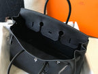 HM BIRKIN 35CM BLACK TOGO LEATHER SILVER HARDWARE
