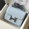 constance 24 cloud blue epsom leather gold hardware