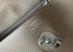 HM LINDY 30 BAG KHAKI TAURILLON CLEMENCE LEATHER