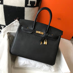 HM BIRKIN 35CM BLACK TOGO LEATHER GOLD HARDWARE