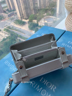 RIMOWA 20 CASE BAG IN GREY ALUMINUM MAGNESIUM