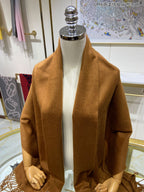 LP Grande Unita Scarf 200 CM In Caramel Cashmere  645520