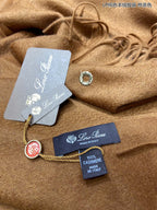 LP Grande Unita Scarf 200 CM In Caramel Cashmere  645520