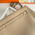 Kelly Danse II 22cm Beige Evercolor Leather Ghw