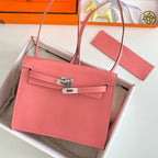 Kelly Danse II 22cm Pink Evercolor Leather Shw