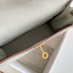 Kelly Danse II 22cm Light Grey Evercolor Leather Ghw