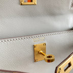 Kelly Danse II 22cm Light Grey Evercolor Leather Ghw