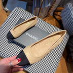 CC Ballet 20MM In Beige Lambskin 144353