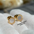 BVL EARRINGS CLUSTER WHITE GOLD