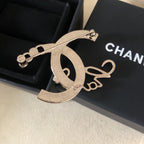 CC Brooch Pink Gold 159602