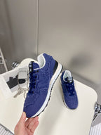 miu sneaker balance 574 blue denim