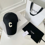 Celin Cap Black Cotton Twill Fabric 210448