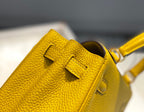 HM KELLY 25CM YELLOW TOGO GOLD HARDWARE