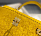 hm kelly 32cm yellow togo leather gold hardware