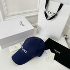 Celin Cap Navy Blue Cotton Twill Fabric 210451