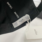 Celin Cap Black Cotton Twill Fabric 210450