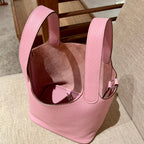 picotin lock 18 pink togo shw