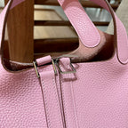 picotin lock 18 pink togo shw