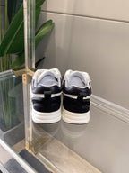 CC Sneaker In Black Wool 145622