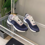 CC Sneaker In Charcoal Blue Wool 145625