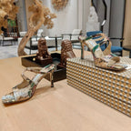 Jimmy 25 Anise 85 Multicolor Snake Skin 240073