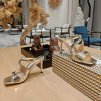 Jimmy 25 Anise 85 Silver Patent Leather 240074