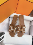 Oran Sandal Brown Leather
