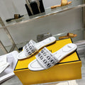 FF Women Raffia Sandal White