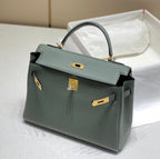 hm kelly 32cm almond green togo leather gold hardware