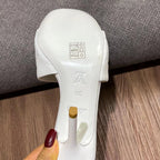 LV Neo Revival Mule 65mm White Cowhide