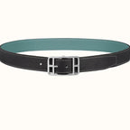 HM Cape Cod 32mm Reversible Belt Green Black Leather 187796