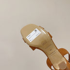 SLINGBACK SANDAL ETERNITE 75 TUSCAN LAMBSKIN