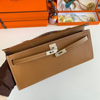 HM Kelly Cut 31 Peanut Butter Epsom Leather Silver Hardware 229056