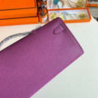 HM Kelly Cut 31 Violet Epsom Leather Gold Hardware 229037