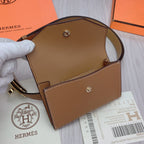 hm kelly belt 18mm with pocket gold calfskin