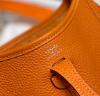 Mini Evelyne 18cm Hot Orange Togo Shw